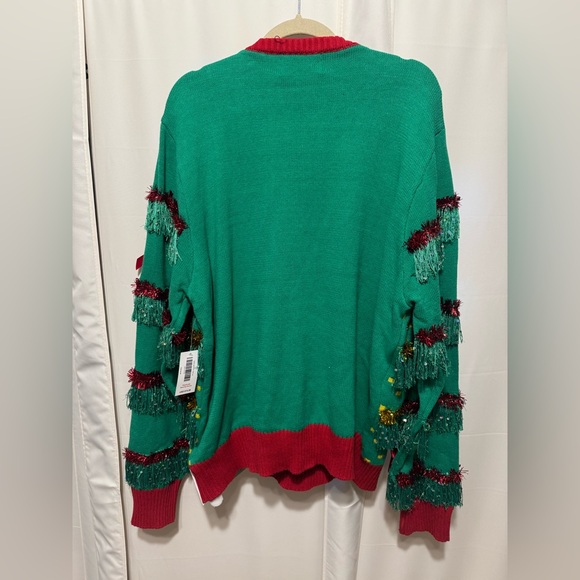 Ultimate Tacky Light-Up Ugly Christmas Sweater Tree NWT 2X - Picture 6 of 9